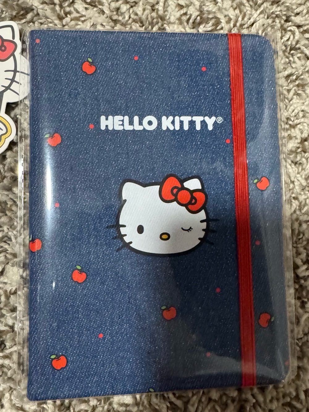 Hello Kitty Denim-Style Notebook